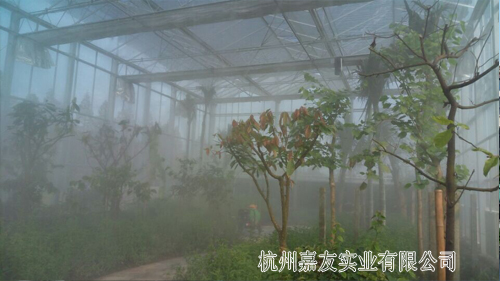 可可森林动植物园安装高压微雾加湿器